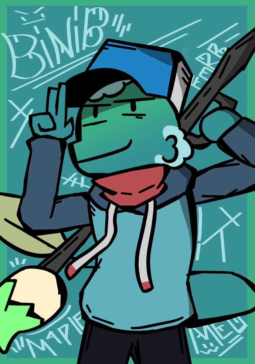 Birthday art for <a href="/BruberBin/">Binib</a> 

#art #artph