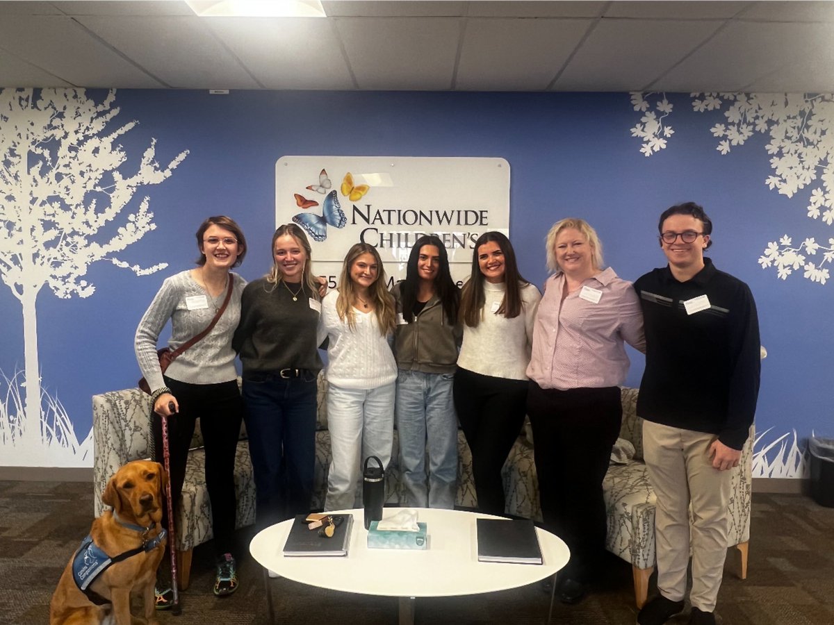 Thank you to Katie Thomas and Nationwide Children’s Hospital for hosting and incredible networking opportunity for Otterbein’s PRSSA yesterday afternoon!