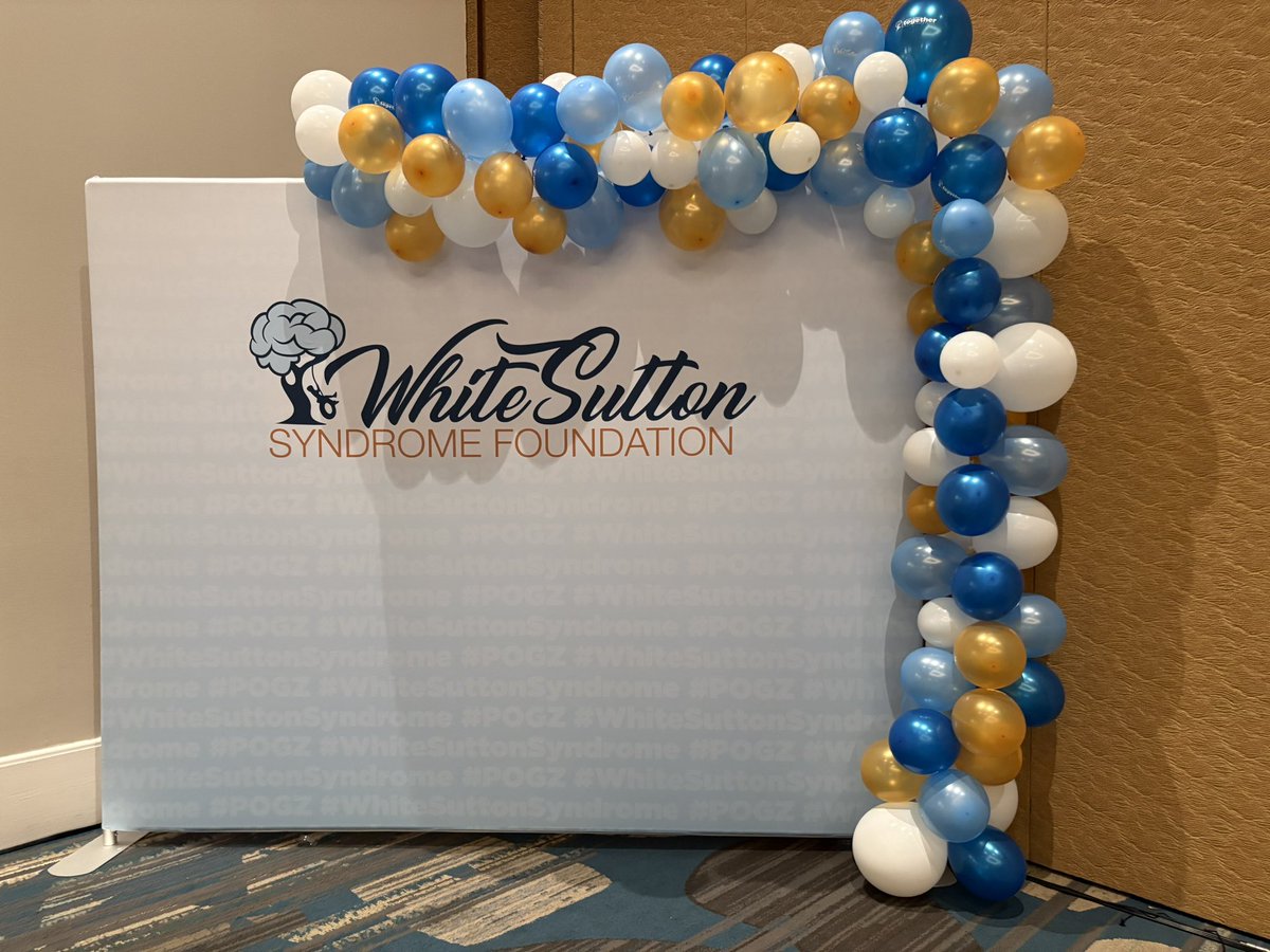 Looking forward to the <a href="/WhiteSuttonFdn/">White Sutton Syndrome Foundation</a>