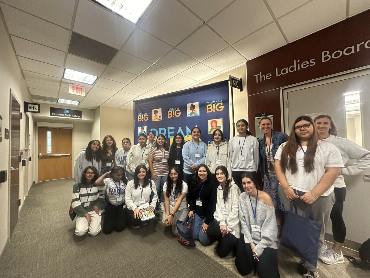 Today is all about dreaming big! Students from <a href="/PFannouncements/">Potomac Falls HS</a> spent their day discovering careers in healthcare at <a href="/InovaHealth/">Inova</a>. What an inspiring morning of exploration and learning! <a href="/GrubbsMg/">Michael Grubbs</a> #healthcare #engage #enrich #empower