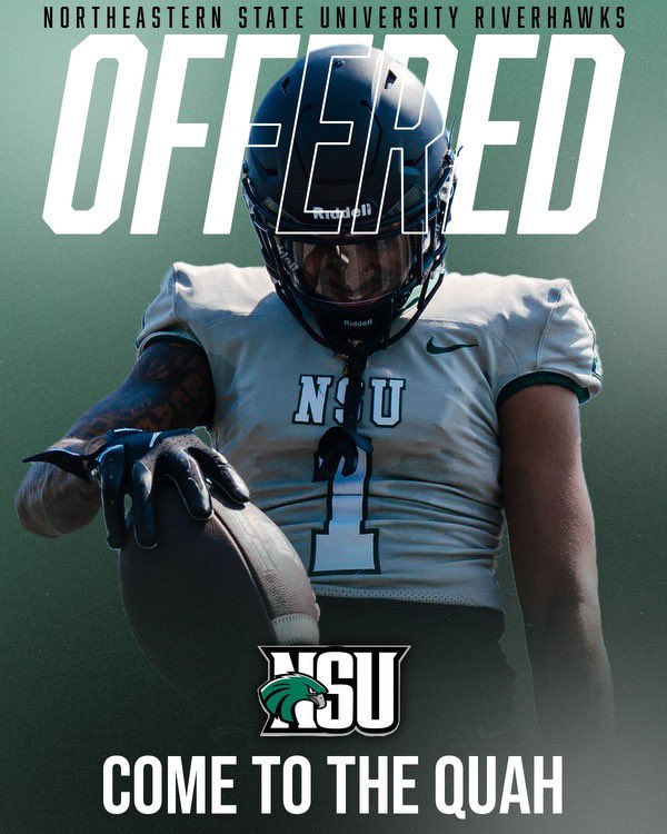 lymodrick1's tweet photo. #AGTG Extremely blessed and honored to receive an offer from NorthEastern State University!! @CoachDT_TFB @CoachReynolds23 @Tolleson20 @NDNFootball @banderson078 https://t.co/WbDI6CBx15