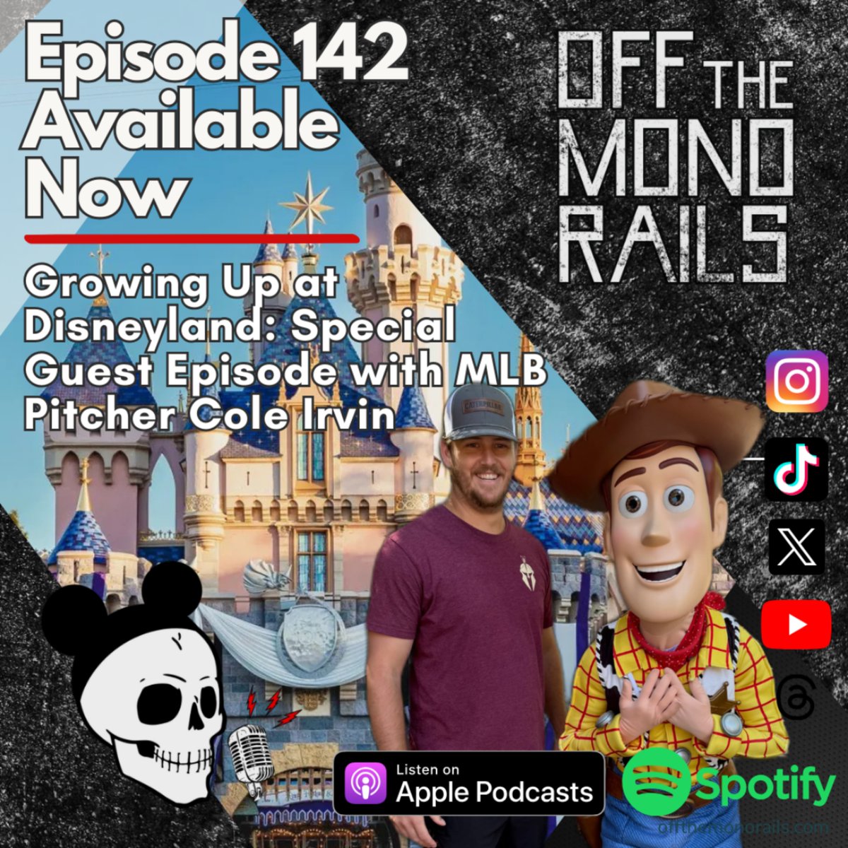 Off The Monorails (@offthemonorails) on Twitter photo Today's episode we got to talk <a href="/Disneyland/">Disneyland Resort</a> with <a href="/Swirvin_irvin19/">Cole Irvin</a>. Cole shares memories from his childhood and growing up with Disney right in his backyard in Anaheim. Enjoy the episode!
🎧- podcasts.apple.com/us/podcast/ep-…
#disneypodcast #disney #disneyland Today's episode we got to talk <a href="/Disneyland/">Disneyland Resort</a> with <a href="/Swirvin_irvin19/">Cole Irvin</a>. Cole shares memories from his childhood and growing up with Disney right in his backyard in Anaheim. Enjoy the episode!
🎧- podcasts.apple.com/us/podcast/ep-…
#disneypodcast #disney #disneyland