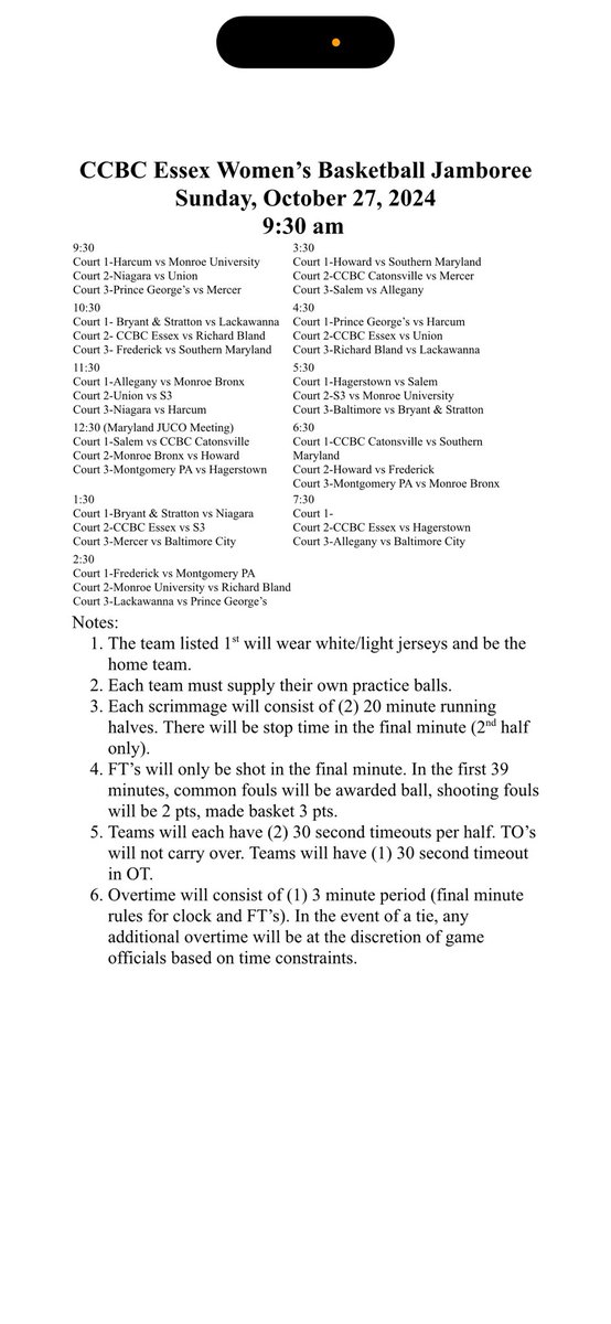 Ton of winning programs are registered to attend The Lvwless Society Basketbrawl Invitational..

Norfolk - 2024 MEAC Champs

Monmouth - 2023 CAA Champs 

Grambling - 2024 SWAC Preseason #1 

Lincoln U - 2022 CIAA Champs

Chatham U - 2024 PAC Champs

It's time for The Brawl ⭕️