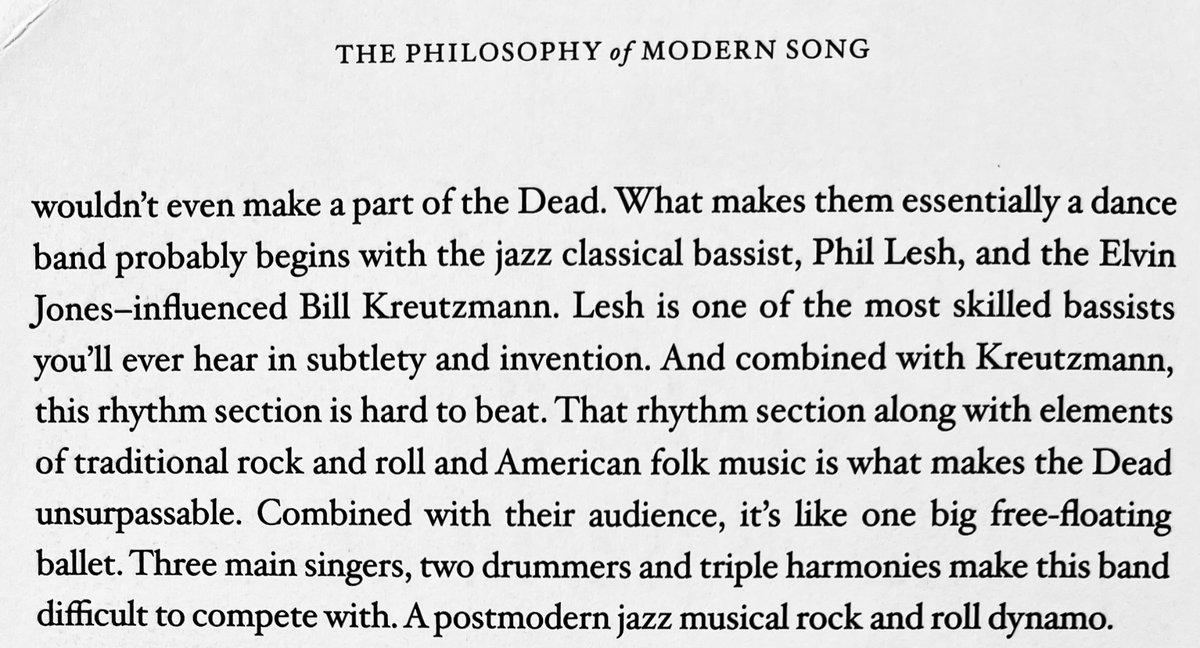 Bob Dylan on Phil Lesh: “one of the most skilled bassists you’ll ever hear in subtlety and invention… A postmodern jazz musical rock and roll dynamo.”

RIP Phil ~ Fare Thee Well 🥀