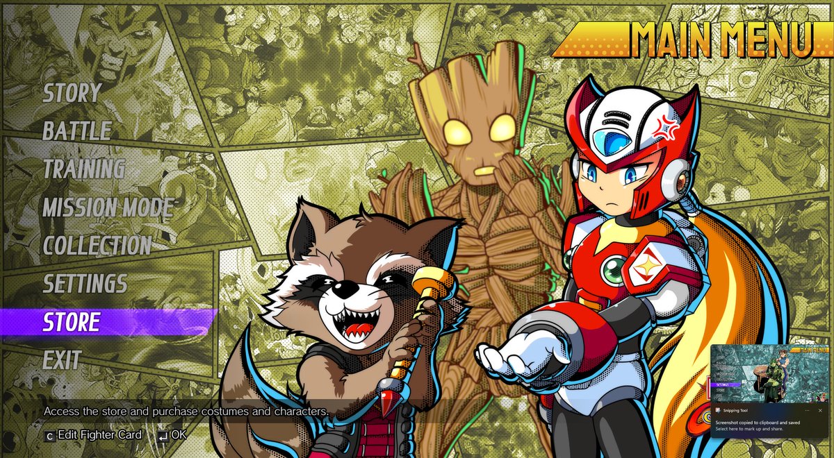 Wavechan@Bluesky ▶️ Max Mode ▶️ Combo Breaker (@ireneylee) on Twitter photo I can finally post the art i worked on for <a href="/MVCI_Beyond/">Marvel vs. Capcom Infinite & Beyond</a> .... if you know me even a little bit you KNOW how much this game means to me! ❤️❤️ plus that i got to draw my main <3 Im SO happy to have contributed this little bit to its second life. Thank you #MVCIB team!!!!!!! I can finally post the art i worked on for <a href="/MVCI_Beyond/">Marvel vs. Capcom Infinite & Beyond</a> .... if you know me even a little bit you KNOW how much this game means to me! ❤️❤️ plus that i got to draw my main <3 Im SO happy to have contributed this little bit to its second life. Thank you #MVCIB team!!!!!!!