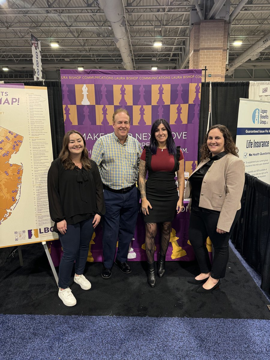 LBishopComm's tweet image. LBC Crew members had the privilege of attending the annual @njsba School Boards Workshop in Atlantic City. From connecting with clients (new and prospective) to learning from experienced professionals, we found new inspiration that we can’t wait to share!