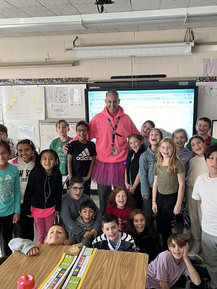 Tracy Misch (@mischtracy) on Twitter photo Our grizzlies were super excited to see Mr. Daley wearing pink💞today!(not shown: pink sneakers to match)😊🐾💙<a href="/GayheadWCSD/">Jim Daley</a> <a href="/GayheadPTA/">Gayhead PTA</a> <a href="/WCSDEmpowers/">WCSDEmpowers</a> Our grizzlies were super excited to see Mr. Daley wearing pink💞today!(not shown: pink sneakers to match)😊🐾💙<a href="/GayheadWCSD/">Jim Daley</a> <a href="/GayheadPTA/">Gayhead PTA</a> <a href="/WCSDEmpowers/">WCSDEmpowers</a>