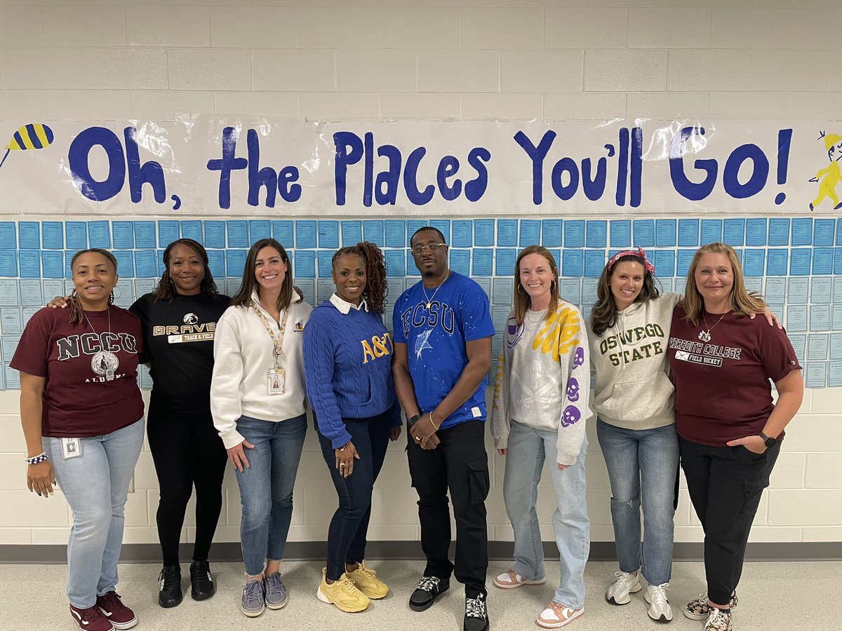 Oh, the places our Seniors will go! Wrapped up Free App week today <a href="/Garner_HS/">Garner High School</a> and we are so proud of how diligently our Seniors worked to get their college apps in!