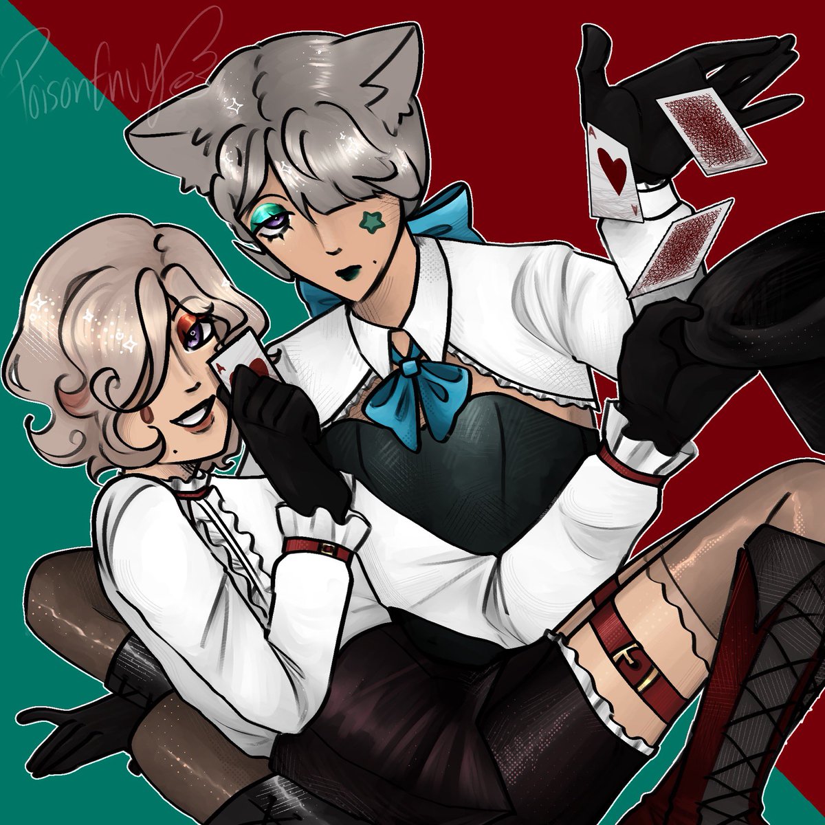 YAHOO!!! the siblings ever🤍
#lyney #lynette #genshin #genshinimpact