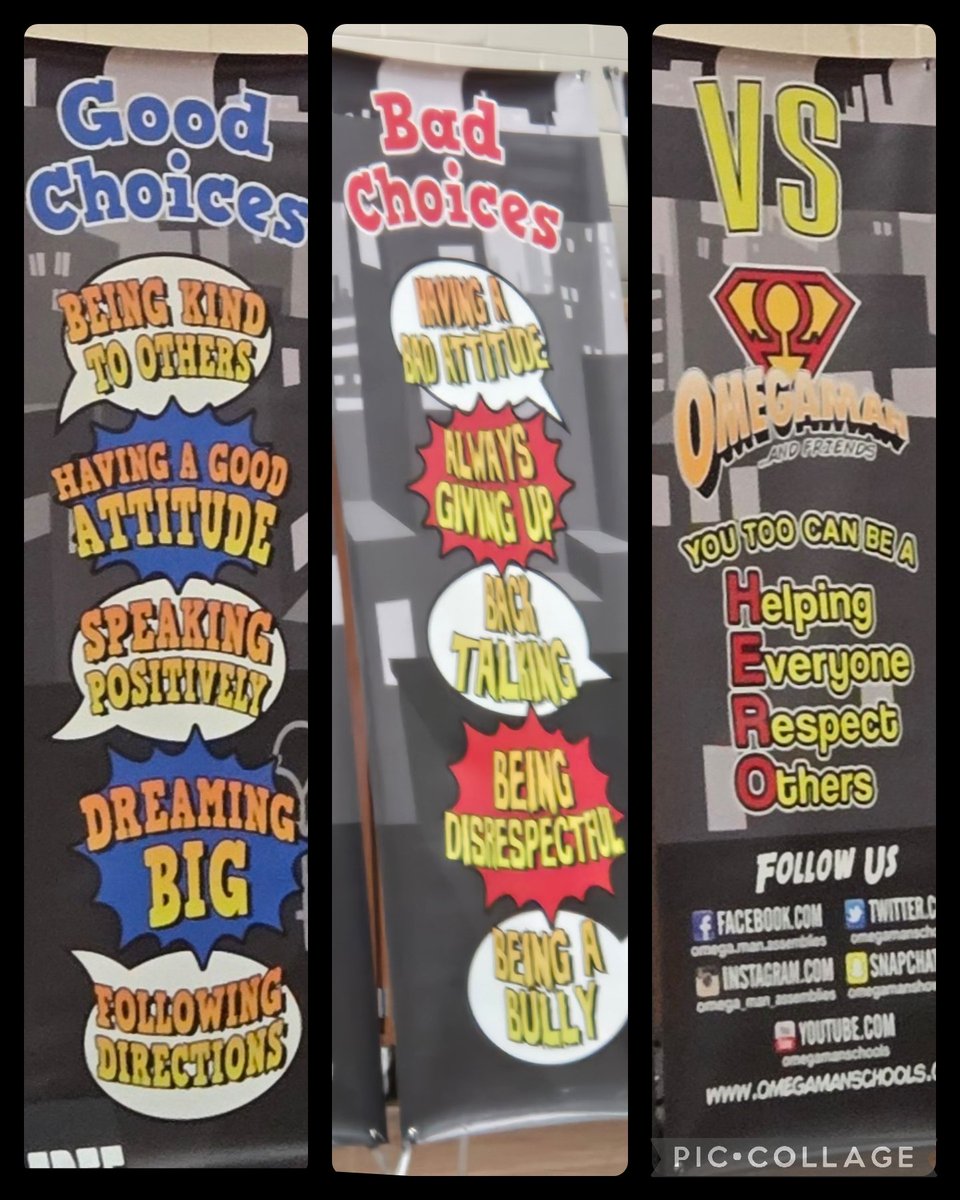 MissMcEleneyK's tweet photo. A huge thank you to our amazing @WoodcrestES PTA for sponsoring our assembly with the superhero, @omegamanschools to help concluded #WeekofPeace & kick off #RedRibbonWeek . We had a great time learning how to be a true hero. We also learned that we are born a CHOOSER! #WEareCHPS https://t.co/HN1iJKoEQZ