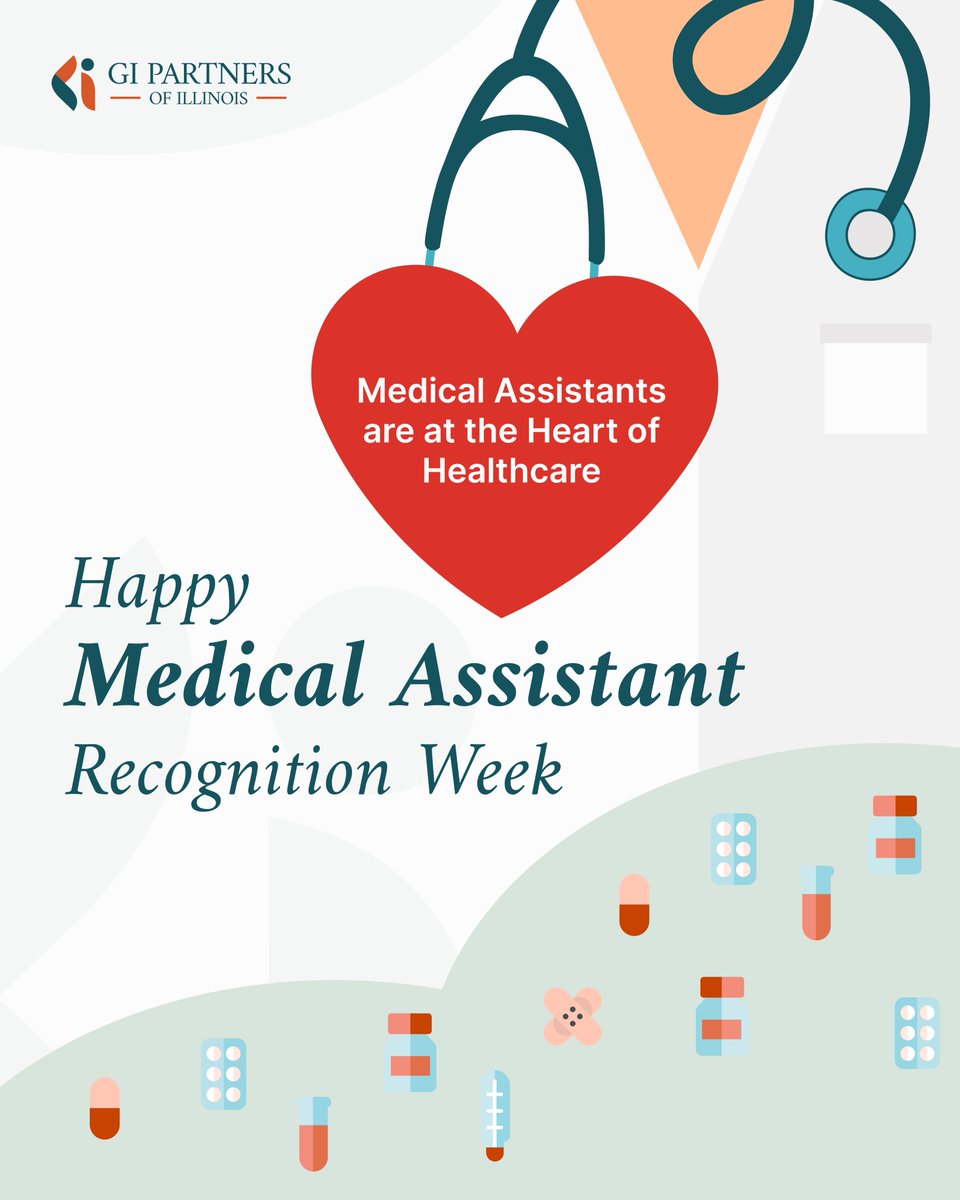gipartnersofil's tweet image. Happy #MedicalAssistantRecognitionWeek!✨ A huge shoutout to all the incredible medical assistants who keep healthcare running smoothly. Your hard work, dedication, and compassion make a difference every single day. Thank you for all that you do!💙

#Healthcare #MedicalAssistants