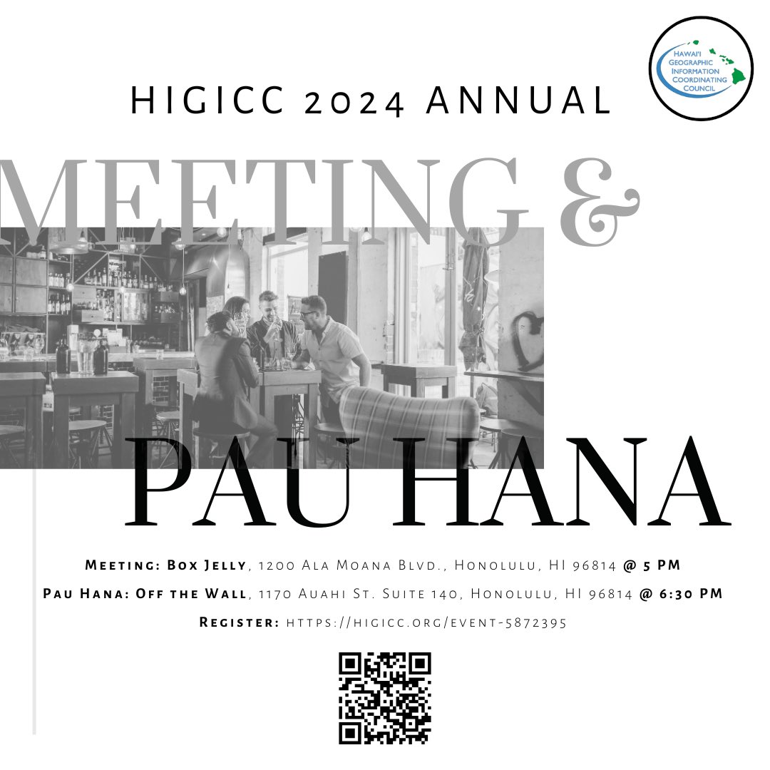 See you tonite! Don’t forget to register! higicc.org/event-5872395