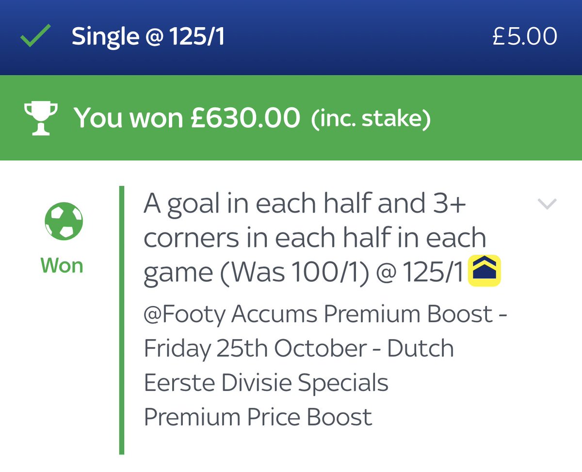 Footy Accumulators tweet media