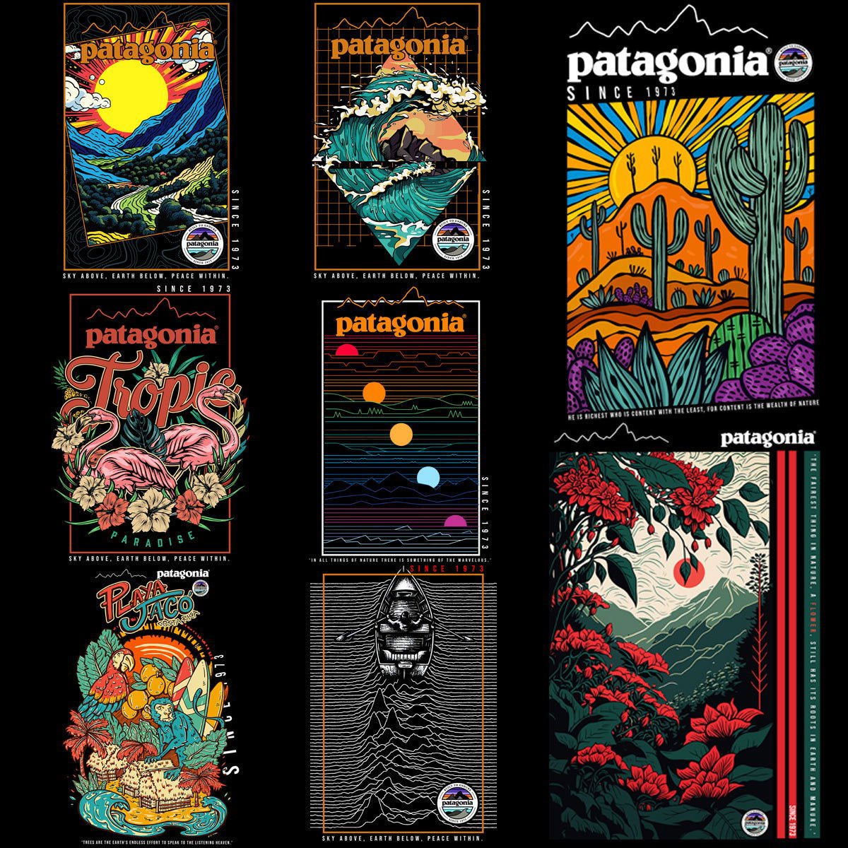 PacksDesigns's tweet image. 🌟 Elevate your outdoor adventures with our &quot;8 Brand Hiking Travel Streetwear Designs Bundle&quot;! 🌲🧗‍♂️ Get stunning PNG and PSD files for just $9.99. Perfect for your next creative project! 🚀 Grab yours now #HikingStyle #StreetwearDesigns #CreativeBundle