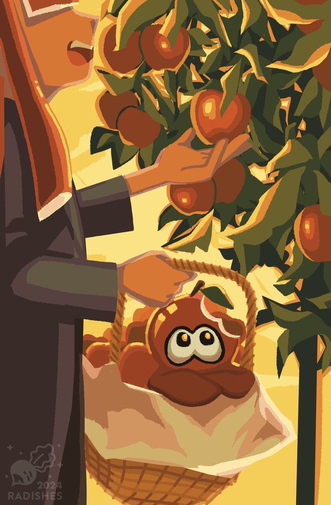gala apple picking 🍎 for <a href="/metro_ink/">Metro Ink.</a>'s big dapple 5. come collect it at the event on 11/9!