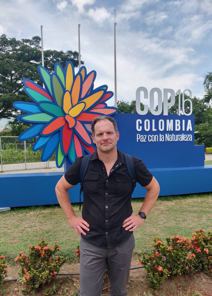 Guilllaume Larocque, professionnel de recherche au CSBQ est à la COP16. Il vient présenter le projet BON in a box, de GEOBON
Guilllaume Larocque, QCBS research professional, is in Cali for COP16. He will be presenting GEOBON's BON in a box project.
#COP16 #COP16Colombia