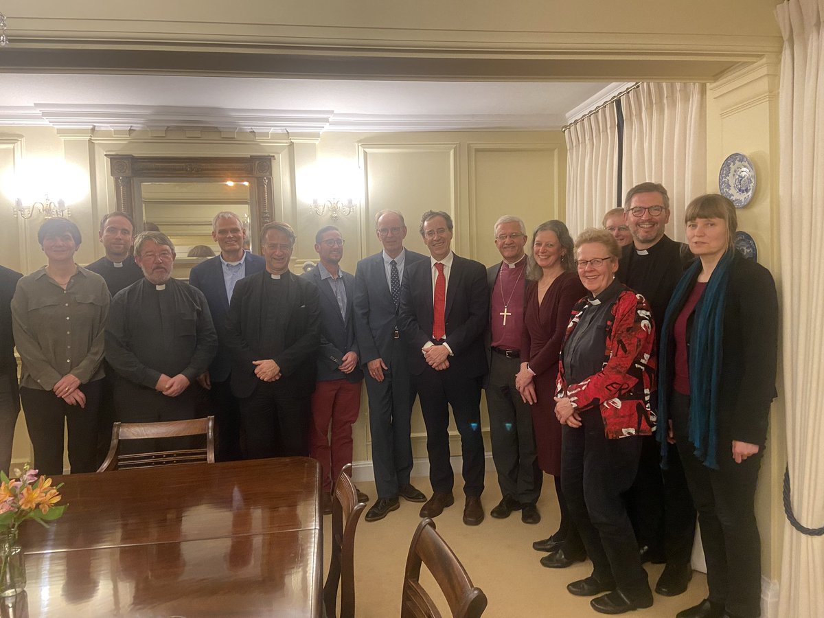 The Bishop of Rochester <a href="/JonathanRGibbs/">Bishop Jonathan Gibbs</a> invited me to a meeting with the „Meissen Commission“ of the Church of England and the Protestant Church in Germany <a href="/EKD/">Evangelische Kirche</a>, with Lutheran Bishop Ralf Meister from Hannover. 

Important to have since 1991 a close cooperation of our churches.