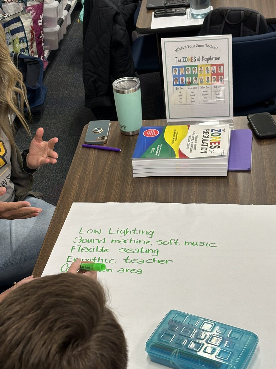 Thank you <a href="/CobbSchools/">Cobb County Schools</a> &amp; <a href="/ChalkerES1/">Chalker Elementary</a> educators for spending your Tues./ Fri. filling your toolbox with tools to help students understand their feelings &amp; how to manage those feelings. Our <a href="/ZonesOfReg/">Zones of Regulation</a> training was amazing because of your presence! 💙❤️💚💛 #superstars💫