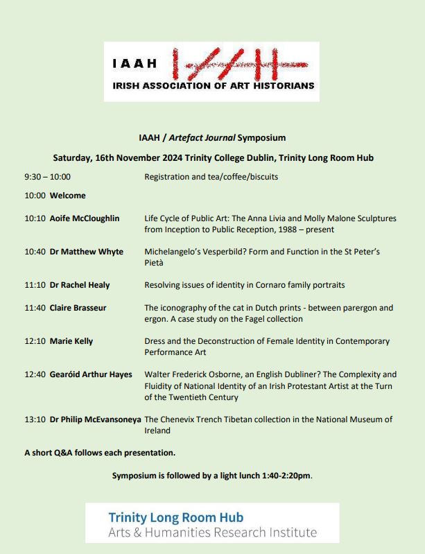 Dr. Rachel Healy (@_rachel_healy_) on Twitter photo Looking forward to presenting my PhD research for the Irish Association of Art Historians symposium on November 16th at Trinity College Dublin. <a href="/tcddublin/">Trinity College Dublin</a> #arthistory #Venice Looking forward to presenting my PhD research for the Irish Association of Art Historians symposium on November 16th at Trinity College Dublin. <a href="/tcddublin/">Trinity College Dublin</a> #arthistory #Venice