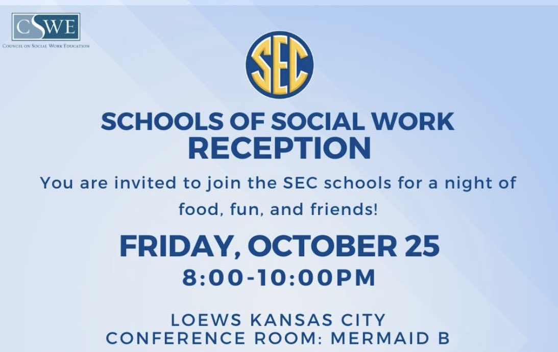 utkcsw's tweet image. Our CSW faculty, deans &amp;amp; PhD students are representing Rocky Top on this Big Orange Friday at #CSWE2024 🍊Hope to see everyone at the SEC Reception tonight! @CSocialWorkEd