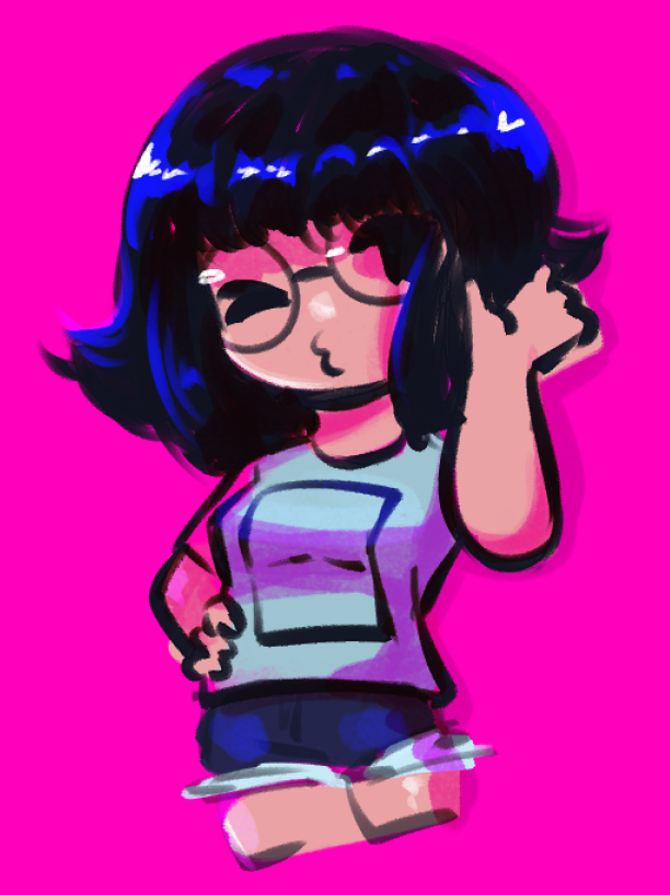 Drew something rq for my wife <a href="/Unholy_wanderer/">Unholywanderer04</a> tell him his oc is cute and stuff