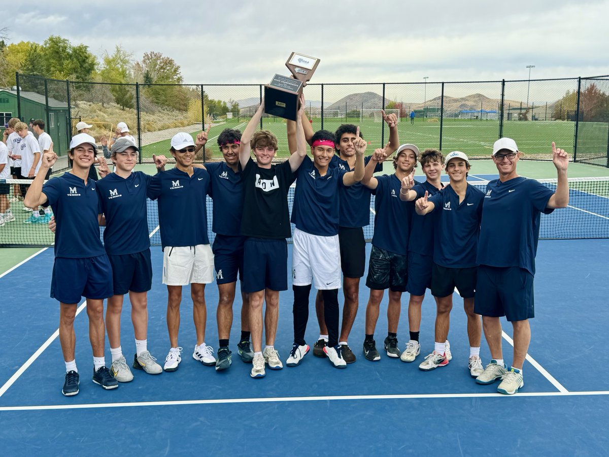 The Meadows School (@tmsmustangs) on Twitter photo Huge congratulations to The Meadows School varsity boys tennis team for bringing home the State Championship with an incredible 17-1 victory! We’re so proud of our Mustangs for their hard work, determination, and team spirit. Way to make history, champs! Huge congratulations to The Meadows School varsity boys tennis team for bringing home the State Championship with an incredible 17-1 victory! We’re so proud of our Mustangs for their hard work, determination, and team spirit. Way to make history, champs!