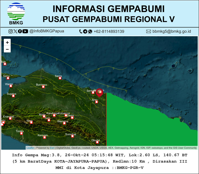 Info BMKG Papua tweet media