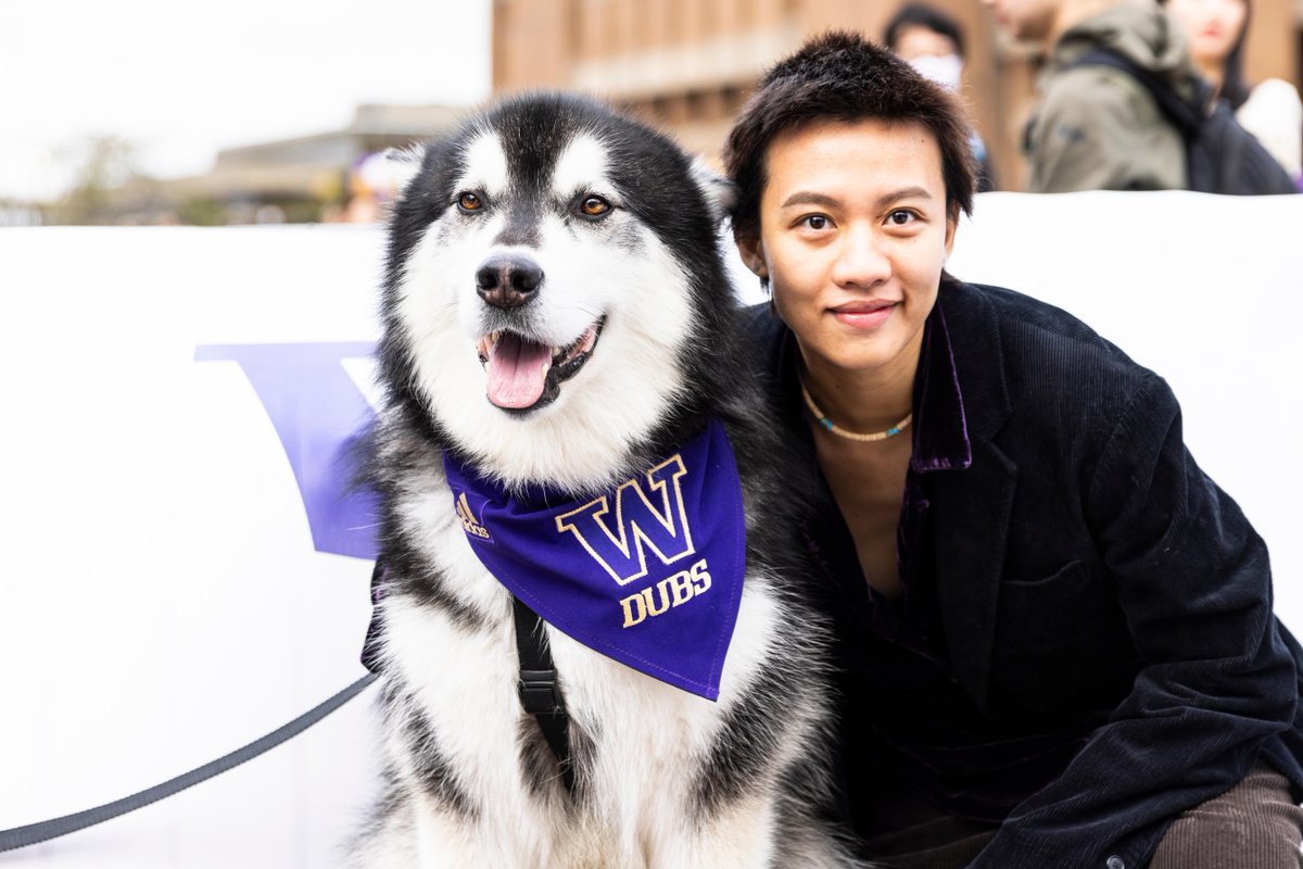 Come join our birthday bash next Friday, Huskies! We're turning 163, but we think we don't look a day over 150. 🎉 
Come for the cupcakes and swag, stay for Dubs, Harry and the Husky Marching Band. 🎶 🧁 
#WDay