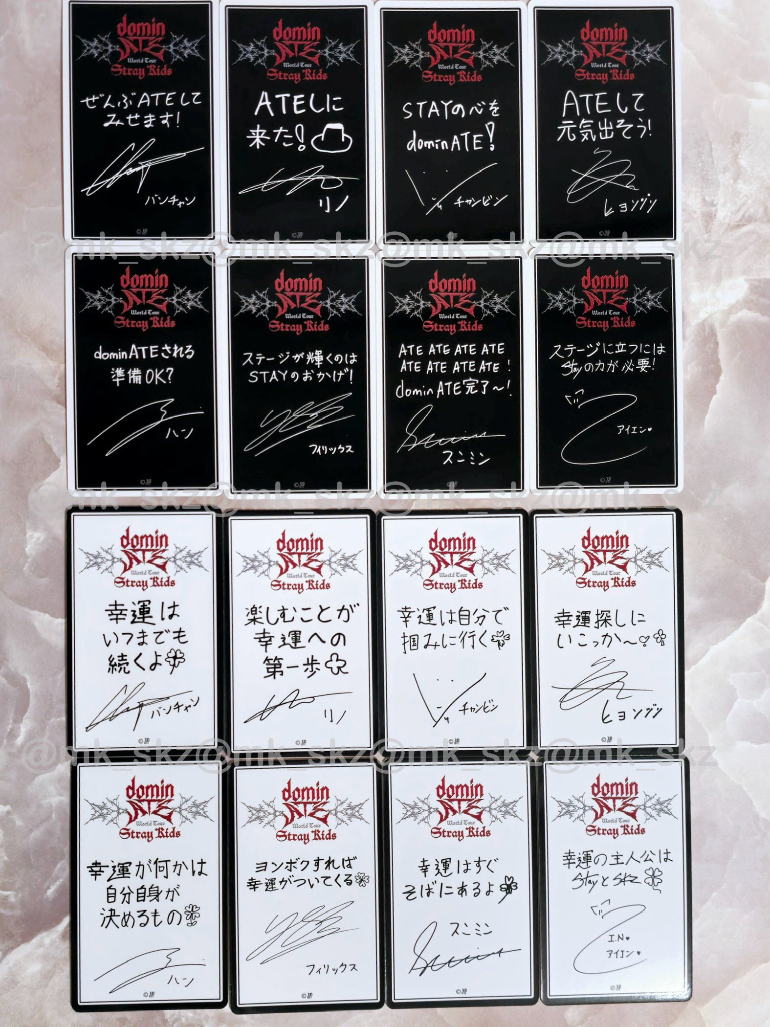チャンビン スキズ Vip 特典 ポストカード dominATE(Stray Kids チャンビン スキズ Vip 特典 ポストカード dominATE(Stray Kids