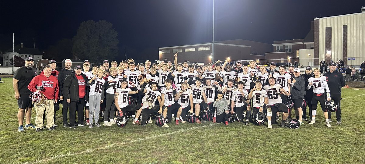 Final Score:

Clearfield - 36

Bedford - 6

The Bison finish the regular season undefeated at 10-0! It is Clearfield’s 11th undefeated season in program history! On the playoffs! Go Bison! #BisonPride🦬