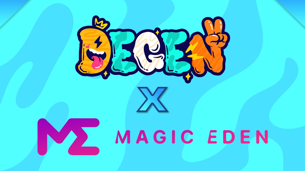 DEGEN NFT (@degenft_io) on Twitter photo ๐จ DEGEN ALERT!
Weโre thrilled to announce our official partnership with <a href="/MagicEden/">Magic Eden ๐ช</a>! Thatโs right, weโre an official Magic Eden Partner Collection, launching mid-next week. Expect something bigโthis isnโt just hype; itโs a DEGEN takeover! ๐ฅ๐
Info Below ๐ #MagicEden #ApeChain ๐จ DEGEN ALERT!
Weโre thrilled to announce our official partnership with <a href="/MagicEden/">Magic Eden ๐ช</a>! Thatโs right, weโre an official Magic Eden Partner Collection, launching mid-next week. Expect something bigโthis isnโt just hype; itโs a DEGEN takeover! ๐ฅ๐
Info Below ๐ #MagicEden #ApeChain