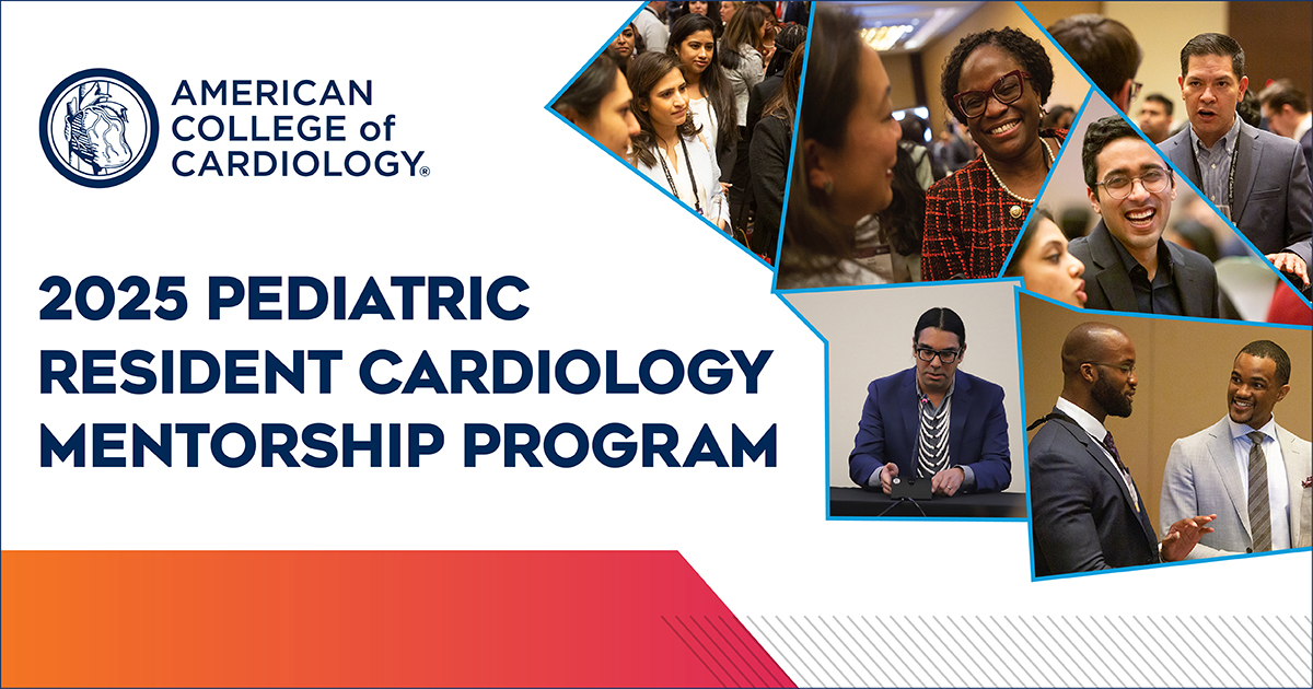 Sarah Tyler Plummer, MD FACC FAAP (@littleheartmd) on Twitter photo It's LIVE! The NEW <a href="/ACCinTouch/">American College of Cardiology</a> pediatric pilot of their residency mentorship program is accepting applications. โจ PLEASE spread the word.
If you know of any URiM peds or med-peds trainees interested in #pedscards or #pedscardsCCM please let them know. AND we need mentors! It's LIVE! The NEW <a href="/ACCinTouch/">American College of Cardiology</a> pediatric pilot of their residency mentorship program is accepting applications. โจ PLEASE spread the word.
If you know of any URiM peds or med-peds trainees interested in #pedscards or #pedscardsCCM please let them know. AND we need mentors!