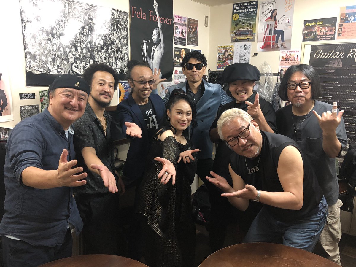 kaoruhossy's tweet image. ZOOCO 30th Anniversary Live 『Fire』@大阪Raw Tracks、とてもいいライブでした〜！レジェンドドラマー三浦氏とも久しぶりに会えたし、素晴らしい1日を過ごしました。東京も楽しみ〜！

#大阪rawtracks 
#zooco
#村上てつや
#Jaye公山
#細井豊
#中島オバヲ
#大神田智彦
#白根佳尚