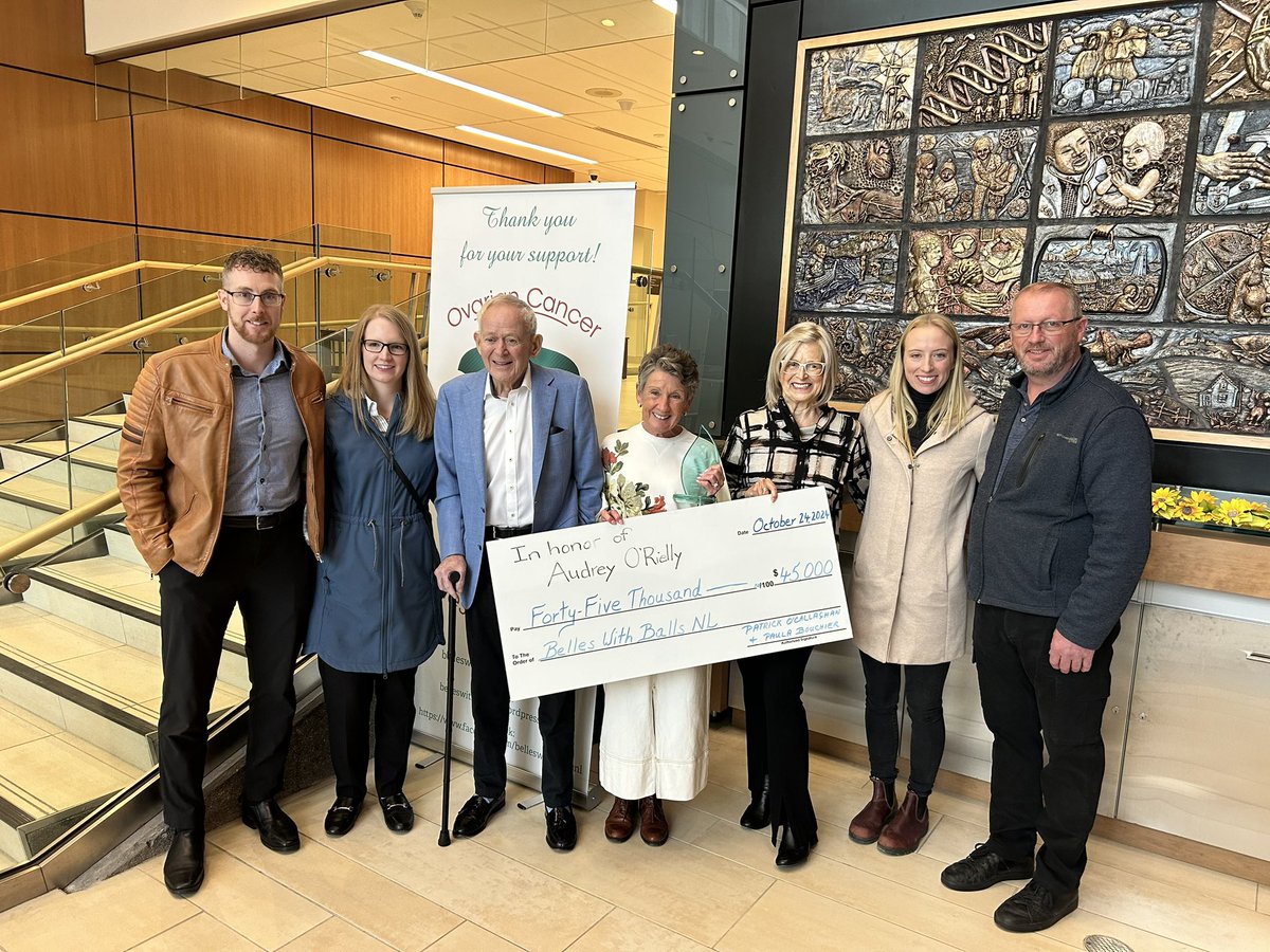 BellesWBNL's tweet photo. We were deeply honoured and profoundly grateful to announce the receipt of our largest donation to date. $45,000 has been generously given by Patrick O’Callaghan and Paula Bouchier in memory of their beloved friend and, Audrey O’Rielly.  https://t.co/6DjbWMn04m https://t.co/X1sm0a2gJN