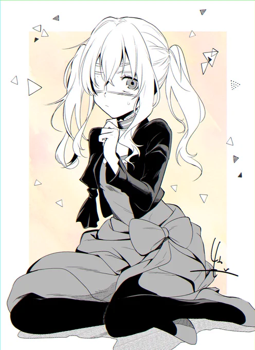 お題でいただいたツインテノエルちゃんとおまけ漫画【再掲】
#被虐のノエル 
