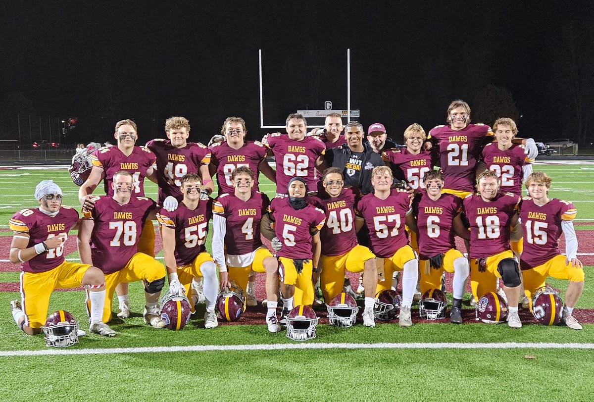 Thank you, seniors. #GrandvilleFootball