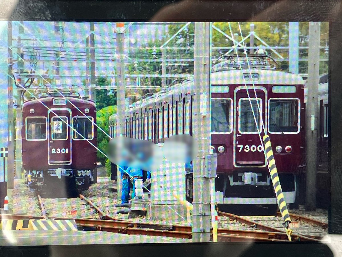 SNOOPY1T0K4's tweet photo. 展示車両は1305f♻️・2300f✨でした。2300f・3323f、3323f・2000f✨、2301f・7300f
#阪急電車 #レールウェイフェスティバル #1305f #2300f #3323f #2000f #2301f #7300f https://t.co/25XeBqBqne
