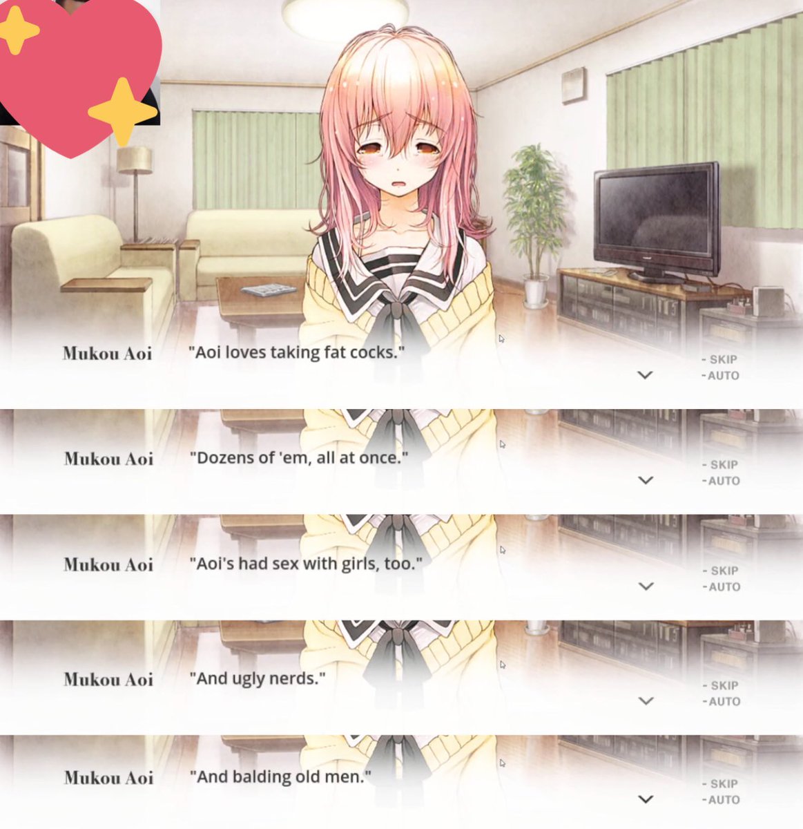 yeah well thank god she wont