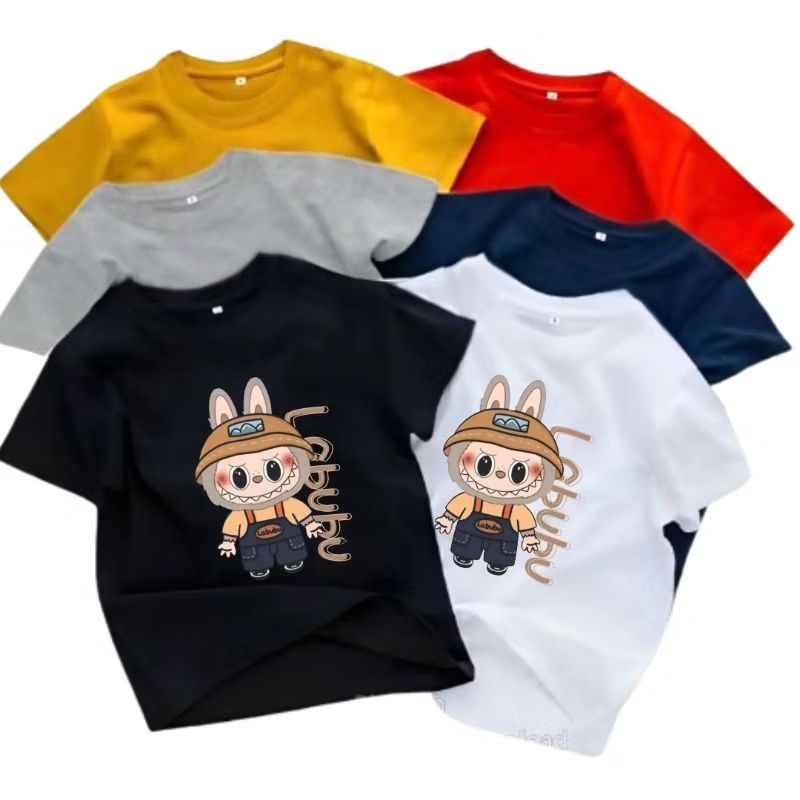 ROSIM7's tweet photo. Cek kaos labubu anak perempuan ideal umur 1-15tahun lengan pendek bahan semi katun soft dengan harga Rp18.050. Dapatkan di Shopee sekarang! https://t.co/7oMIm34XfS https://t.co/WXdN7wXNJm