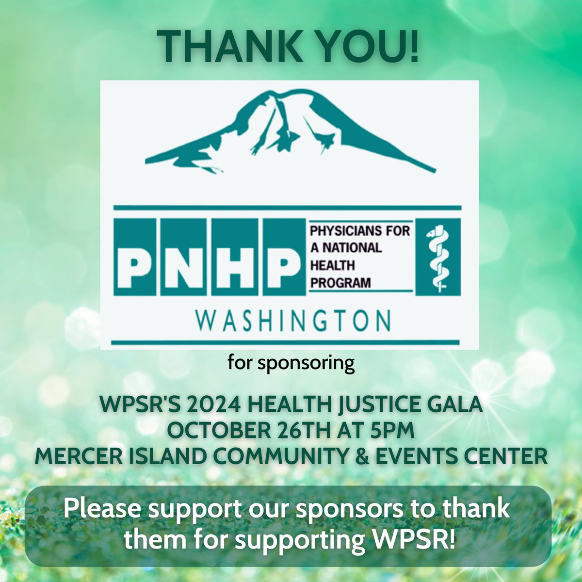 Thank you Physicians for a National Health Program for sponsoring the WPSR 2024 Health Justice Gala! wpsr.org/2024gala
@GovInslee 
#healthjustice