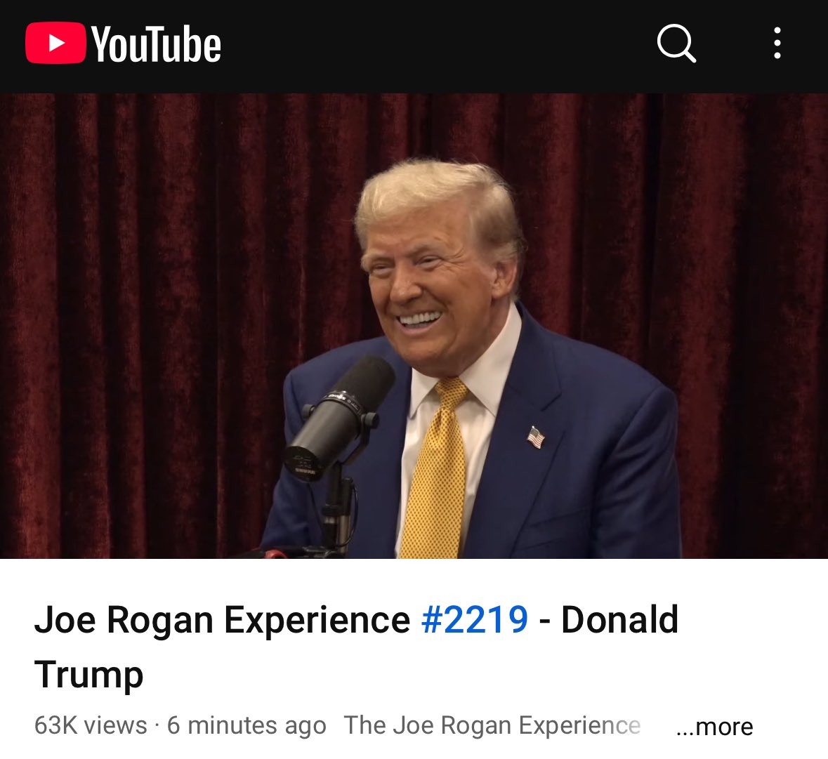 🚨 BREAKING: Donald Trump on Joe Rogan just dropped🔥