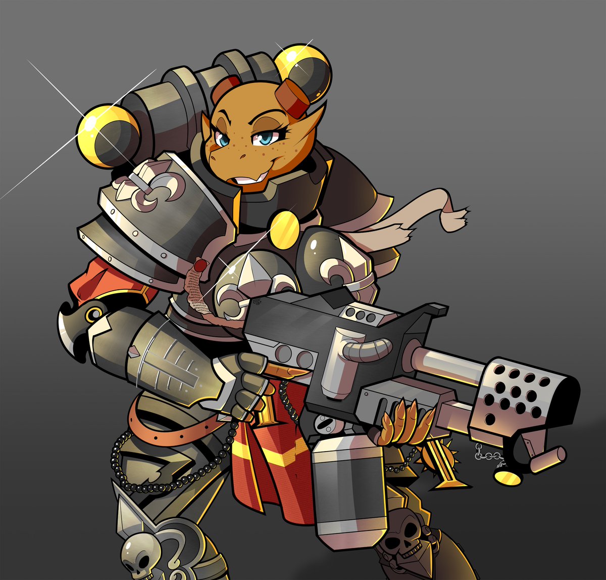 #49 - Cel Shaded piece for Rampage 🦓

Thank you for your time and patience with this one, it was a huge test for me drawing armor like this. Thanks for the opportunity!

Share &amp; Follow for more women who can beat the crap out of you! ✨
