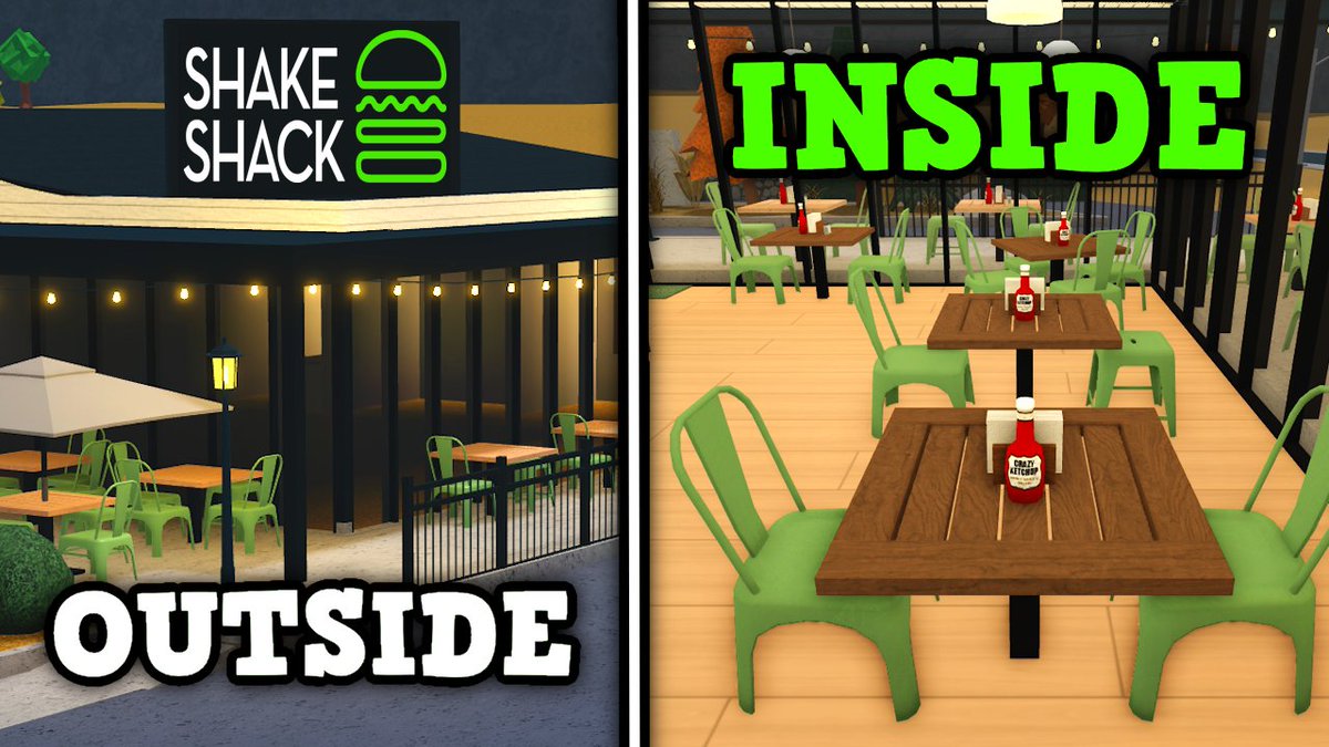 ShadowStarPlay's tweet image. I finished my Shake Shack that I built in Bloxburg!

Watch my video on it here: youtu.be/VcCqYWpeIpY