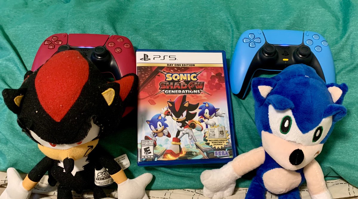 TGaming2797's tweet photo. I’m about to start playing #SonicXShadowGenerations in just a few minutes. Come catch the whole playthrough live over on Twitch. Time for me to Embrace the Fearlessness! https://t.co/Dc9tPArj3p https://t.co/SOd8emOsTS
