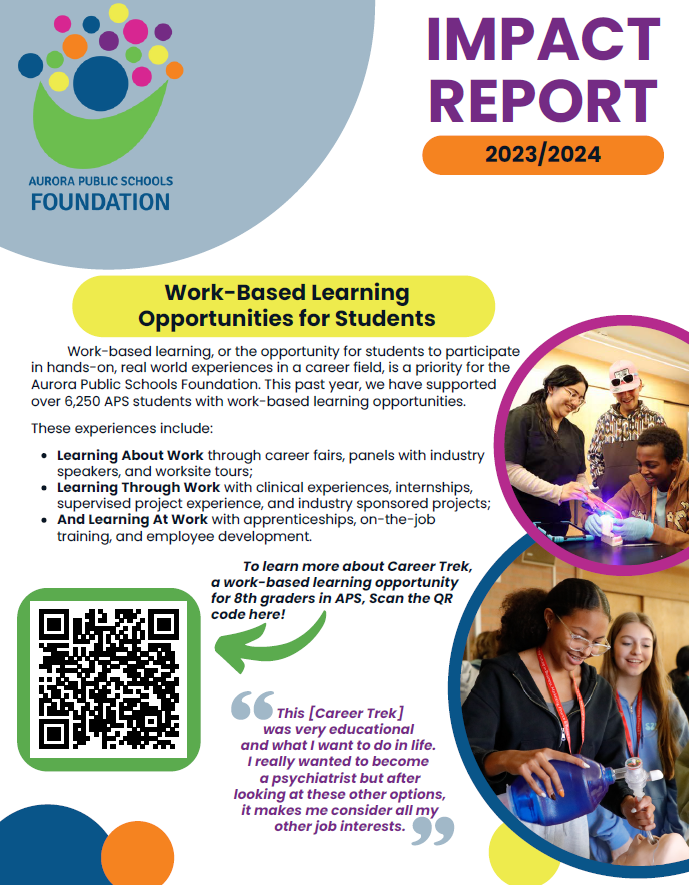 The APS Foundation (@aps_foundation) on Twitter photo Our 2023-24 Impact Report is now available! Click to see how you helped us make a difference for <a href="/aurorak12/">Aurora Public Schools</a> students this year:
educateaurora.org/wp-content/upl… Our 2023-24 Impact Report is now available! Click to see how you helped us make a difference for <a href="/aurorak12/">Aurora Public Schools</a> students this year:
educateaurora.org/wp-content/upl…