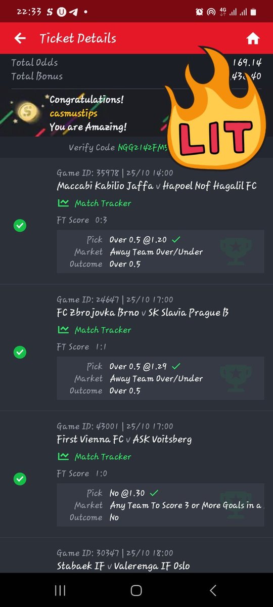 casmustips's tweet image. This is a good way to start the weekend