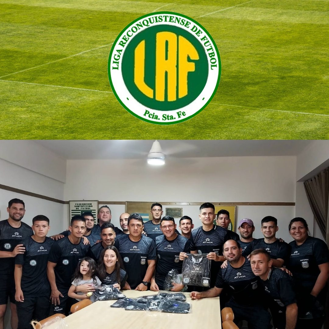 📷 ¡Nuestros árbitros también juegan su partido con nueva indumentaria! 📷📷