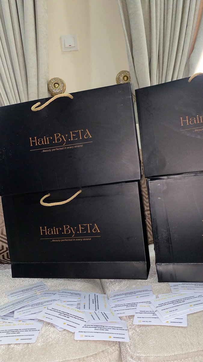 HembafanRejoice's tweet photo. I just sent out these to Makurdi Benue state…..50pcs medium size paper bags with 50 pieces thank cards 

Blessed hands fr 😍💕 https://t.co/U2UxWCbhNd