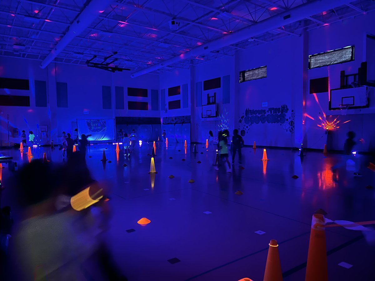 What a way to end Wellness Week! A BIG THANKS to our Partners in Education for providing glow sticks for all of our students to enjoy during the Glow Run!