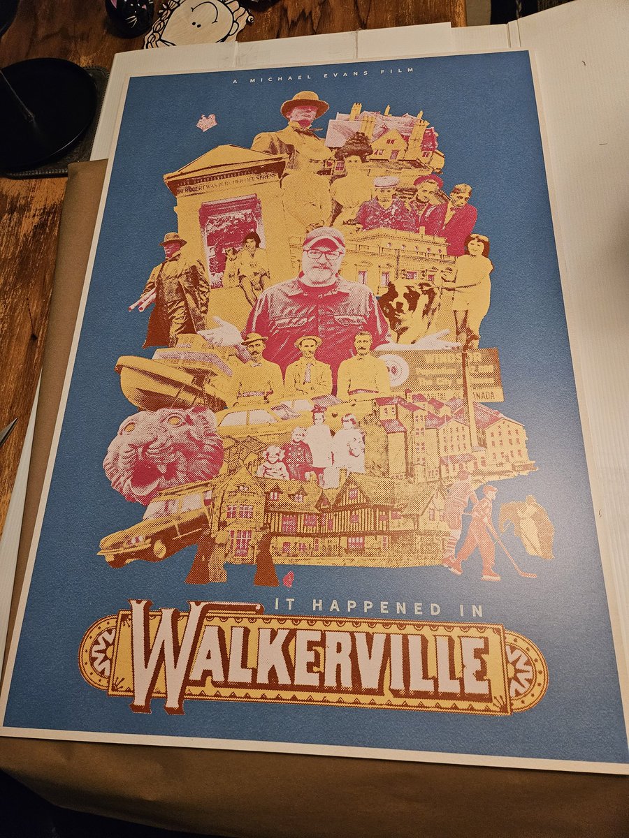 The posters arrived just in time for <a href="/WindsorFilmFest/">WIFF</a>
The film "It Happened In Walkerville" will be screening next Tuesday, October 29th at the Capitol theatre. 
6:15pm. 
#walkerville #windsor #wiff #wiff20